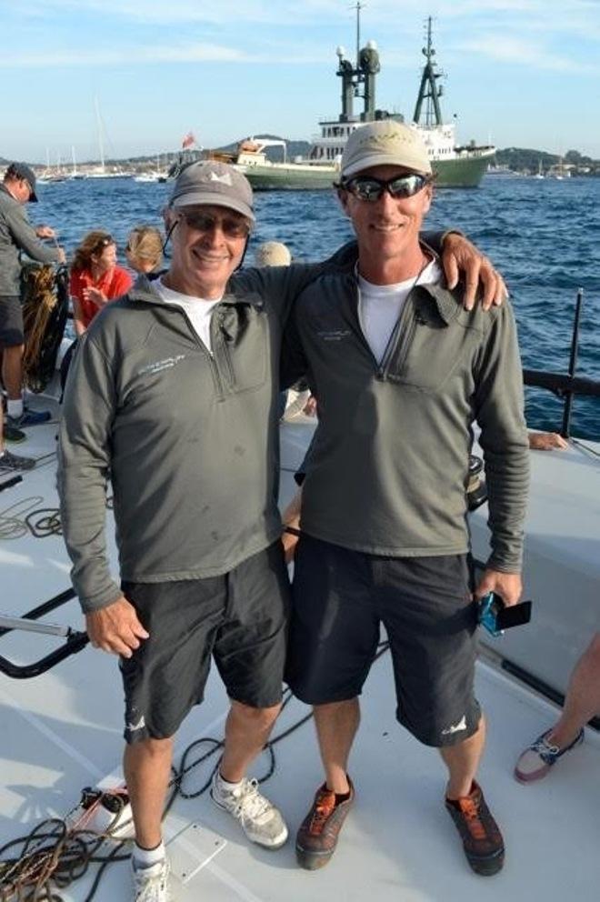 Lloyd Thornburg and Peter Cunningham ready with new rides for favorite Les Voiles de St Barth Regatta © Barby MacGowan